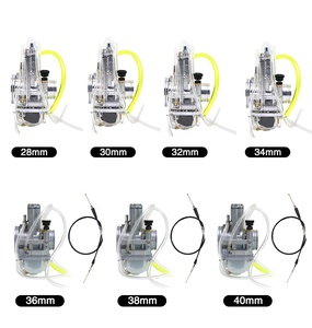 LEC-TRON Enduro FE 390 4T Carb. Assy. Carburateur de moteur de moto avec câble pour Euro 350 CRF450R FS <span class=keywords><strong>450</strong></span> E 4T <span class=keywords><strong>Supermotard</strong></span> - Product Image 4