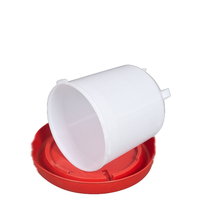 Abreuvoir et mangeoire en plastique pour volaille 2,5 l