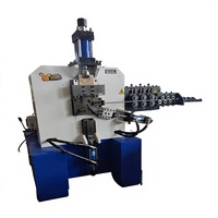 Machine de pliage d'œillets entièrement automatique sur mesure non standard, équipement de formage de crochets en forme de point d'interrogation et d'anneaux de levage