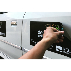 Panneaux magnétiques personnalisés pour voitures et fourgonnettes, autocollants en vinyle imprimés, autocollants magnétiques pour voiture - Product Image 5