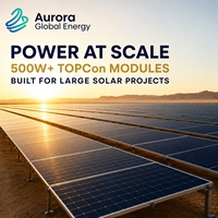 Panneau solaire photovoltaïque 660W à faible atténuation annuelle, technologie TOPCon, garantie d'assurance de puissance de 30 ans, projet de ferme solaire à grande échelle