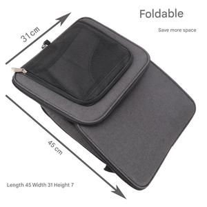 Büyük kapasiteli fermuar evcil hayvan taşıyıcı torba açık katlanabilir Oxford bez ayarlanabilir genişletilebilir şık kedi köpek sırt çantası taşınabilir - Product Image 5