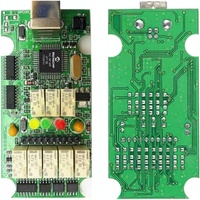 Lector de Códigos OBD2 OPCOM V1.70 para Opel OLIVER, Android 10.0, USB Flash, Firmware PIC18F458 y Chip FTDI, 1 Año de Garantía