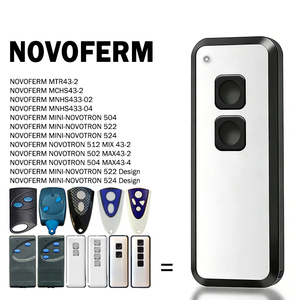 NOVOFERM MINI <span class=keywords><strong>NOVOTRON</strong></span> 522 <span class=keywords><strong>524</strong></span> 502 MAX43-2 504 MAX43-4 512 MIX 43-2 MNHS433-02 MNHS433-04 Télécommande de porte de garage 433 MHz - Product Image 2