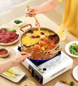 เตาแก๊สบิวเทนสแตนเลสแบบพกพาสำหรับตั้งแคมป์กลางแจ้ง - Product Image 6