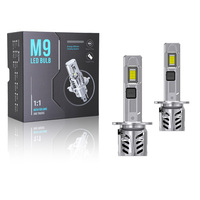Ampoules de phares LED super lumineuses pour voiture H1 H3 880 881 H27 H7 avec puce LED GC-7035 30W 6600LM compatible 9-60V pour voiture camion