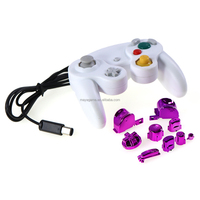 Remplacement pour NGC : Kit complet de boutons de réparation, ensemble complet de touches L R ABXY Z pour manette Nintendo GameCube NGC