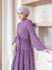 Nouvelle robe patchwork arabe du Moyen-Orient, vêtements islamiques, abaya musulmane, robe pour femmes - Product Image 3