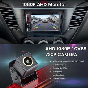 Cámara de visión trasera de vehículo con luz de freno LED GreenYi para <span class=keywords><strong>Iveco</strong></span> Daily 2015-2017 Truck Van impermeable AHD 1080P visión nocturna 175 grados - Product Image 4