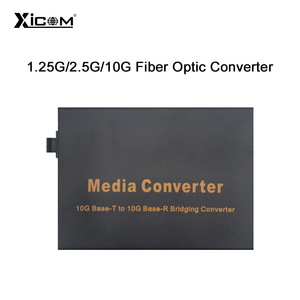 ตัวแปลงสื่อ xicom 10g Base-T ถึง10g Base-R ตัวแปลงเชื่อมไฟเบอร์ออปติก - Product Image 1