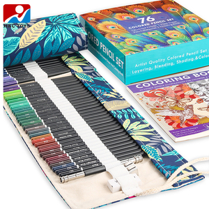 Set di Matite Colorate <span class=keywords><strong>a</strong></span> Base d'Olio (76 Matite Colorate) per Pittura (72 Colori) - Product Image 5