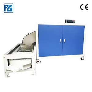 Machine d'ébavurage automatique PEGE avec séparateur de soufflage d'<span class=keywords><strong>air</strong></span> Machine d'ébavurage de garniture d'essorage pour pièces en caoutchouc - Product Image 3