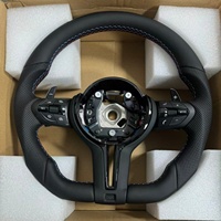 Volant de voiture en cuir pour BMW F20 F30 F32 F35 F36 F10 F32 F15 F25 E70 E71 E72 E90 E92 M3 M5 M6 Accessoires de voiture