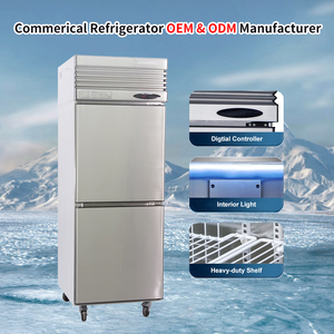 Redbowl nhà máy tùy chỉnh chất lượng cao thẳng đứng Tủ đông công suất lớn thương mại thịt hiển thị tủ lạnh giá - Product Image 2