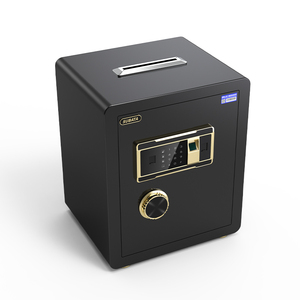China Manufacturer Coin-operated Fingerprint Type Safe Box Interior Lock Box Safe For Home