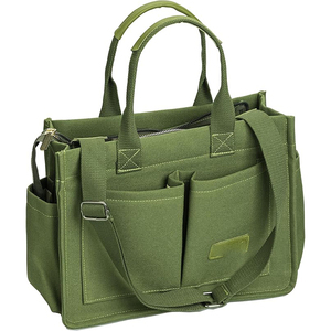 Échantillon gratuit Nouveau design de mode Sac fourre-tout surdimensionné personnalisé pour femmes Sac de shopping pliable réutilisable en toile - Product Image 6