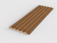 Panneau acoustique moderne rainuré en MDF sur mesure avec une réduction sonore élevée pour la conception murale des auditoriums, cinémas, bureaux, salons et chambres.