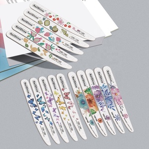 <span class=keywords><strong>Lime</strong></span> à ongles en bois à motifs floraux, <span class=keywords><strong>lime</strong></span> à ongles fine, outils à ongles jetables, fabrication et vente en gros - Product Image 2