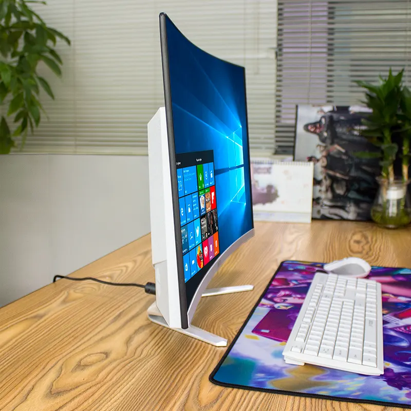 23,8 "Günstige AIO Core I3 I5 I7 Laptops für Office-Spiele Mono block Desktops Barebone All-in-One-PC-Computers pieler