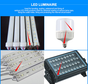 Sellador de Silicona RTV en Tubo Pequeño WBG, Protección Electrónica, Adhesivo de Silicona para Componentes Electrónicos y Luces LED - Product Image 3