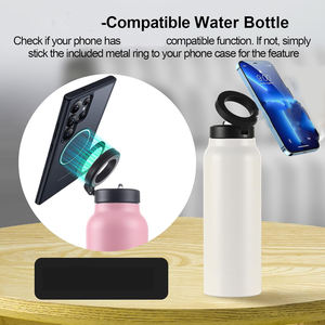 Support de téléphone populaire, bouteille isotherme sous vide en acier inoxydable de 32 oz, bouteilles d'eau magnétiques isolées pour le sport et la gym - Product Image 4