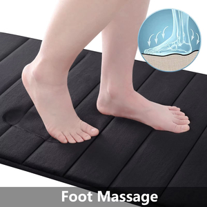 Tapis de bain antidérapant super absorbant en mousse à mémoire de forme, tapis de douche doux pour la décoration intérieure, chambre et salle de bain - Product Image 5