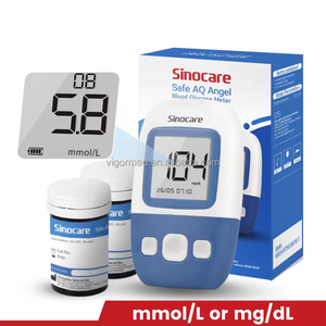 Moniteur de <span class=keywords><strong>glycémie</strong></span> Sinocare Safe AQ, glucomètre, bandelettes de test de <span class=keywords><strong>glycémie</strong></span>, bandelettes de test pour diabétiques - Product Image 5
