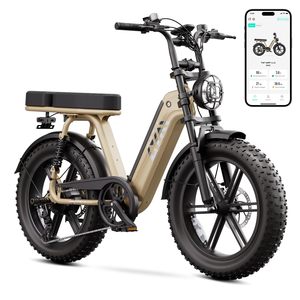 Bicicleta Eléctrica R7 Fatbike 48V <span class=keywords><strong>de</strong></span> Litio, Bicicleta Eléctrica Deportiva <span class=keywords><strong>de</strong></span> <span class=keywords><strong>Montaña</strong></span> con Cuadro <span class=keywords><strong>de</strong></span> Acero <span class=keywords><strong>de</strong></span> 20 Pulgadas y Neumáticos Anchos, E-Bike MTB - Product Image 6
