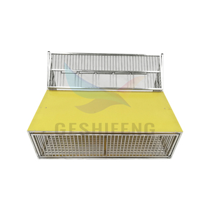 Jaula <span class=keywords><strong>de</strong></span> salto <span class=keywords><strong>de</strong></span> acero inoxidable para <span class=keywords><strong>palomas</strong></span> voladoras con una puerta <span class=keywords><strong>de</strong></span> trampa en T, una jaula <span class=keywords><strong>de</strong></span> metal para exteriores que puede entrar y salir. - Product Image 3