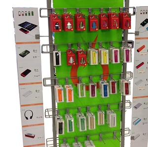 Quảng Cáo Kiosk Điện Thoại Sạc Cáp USB Hiển Thị Rack Với <span class=keywords><strong>Hooks</strong></span> - Product Image 3