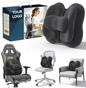 Almohada Ergonómica de Soporte Lumbar, Cojín de Espuma Viscoelástica para el Dolor de Espalda Baja, Personalizable para <span class=keywords><strong>Silla</strong></span> de Oficina y Auto - Product Image 1