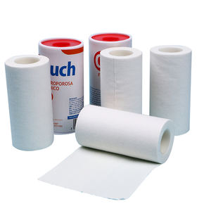 Esparadrapo Adhesivo de Óxido de Zinc con Cubierta de Plástico Blanco, Cinta Médica de Algodón - Product Image 1