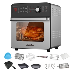 Freidora de aire de aceite de <span class=keywords><strong>alta</strong></span> <span class=keywords><strong>gama</strong></span>, electrodoméstico saludable con panel táctil grande, multifunción para horno doméstico, 1700 vatios, 0% - Product Image 6