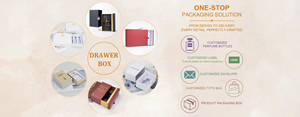 Boîtes d'expédition personnalisées en carton recyclable magnétique avec doublure en éponge, accessoires de ruban avec logo personnalisé pour l'emballage cosmétique - Product Image 5