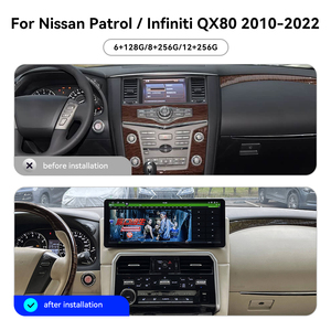 หน้าจอขนาด 17 นิ้ว สำหรับรถยนต์นิสสัน พาโทรล อินฟินิตี้ QX80 ปี 2010-2022 เครื่องเสียงติดรถยนต์ระบบแอนดรอยด์ 15 พร้อมระบบนำทาง GPS คาร์เพลย์ไร้สาย - Product Image 5