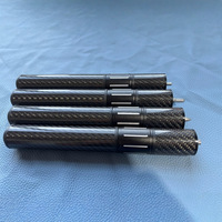 Meizi/Qiu Taik/Jaguar – Boîte de rangement pour queue de billard télescopique en fibre de carbone, modèle 3/4, origine Guangdong