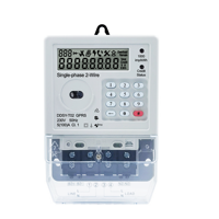 YTL – compteur prépayé 5/80A, logiciel de Type divisé, certificat IDIS, wattmètres