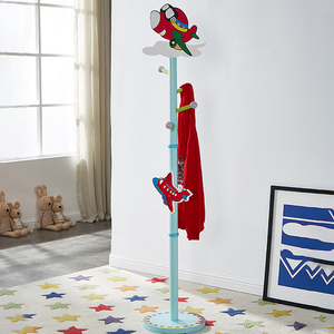 <span class=keywords><strong>Porte</strong></span>-cintres en <span class=keywords><strong>bois</strong></span> et tissu au <span class=keywords><strong>design</strong></span> moderne pour enfants <span class=keywords><strong>porte</strong></span>-manteaux pour chambre à coucher ou salon meubles de maison - Product Image 5