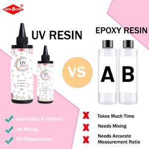 ชุดเรซิ่นคุณภาพสูง เรซิ่น UV ใสแข็งแรง 200 กรัม พร้อมหลอดไฟยูวี - Product Image 4