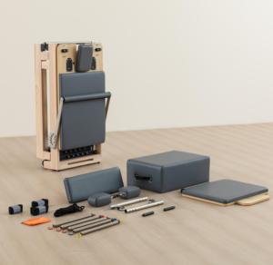 Jereathy Estera de Pilates Multiusos Ajustable con Resortes Metálicos Duraderos, Nueva, Plegable, Portátil, de Roble, para Equilibrio Corporal en Casa y Estudio - Product Image 2