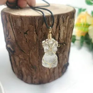 Natural Rose Quartz Woman Body Crystal Carved Clear Quartz Female Model Body Craft For Healing
