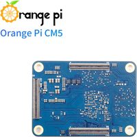Orange Pi CM5 16GB RAM 32GB EMMC Rockchip RK3588S AI Accelerator 6TOPS Modul Komputasi 5 Kit Pengembangan Single-Board