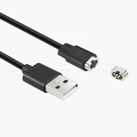 Cable Conector de Datos de Carga Rápida Magnético USB TPE de 5 Pines para Reloj Inteligente, Diseño de Enchufe Anti-inversión