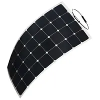 Electrodomésticos con forma personalizada, Panel Solar monocristalino Flexible para la producción de energía, 100 vatios, 12 voltios, Etfe Duty