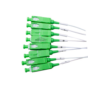 <span class=keywords><strong>Mini</strong></span>-ống SC-APC 1x8 <span class=keywords><strong>PLC</strong></span> sợi quang <span class=keywords><strong>Splitter</strong></span> 0.9 mét g657a1 Singlemode sợi Pigtail cho FTTH - Product Image 2