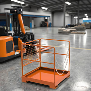 פלטפורמת עבודה מתקפלת ועמידה, אמינה ובטוחה, מתוצרת BTB דגם BTB-WP3737, סל עבודה להרכבה על מלגזה, חדשה, שנת אחריות אחת. - Product Image 4