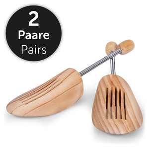 Alargador de Zapatos de Madera de Pino y Eucalipto Antiarrugas, Moldeado en Forma de Loto, para Venta al por Mayor Transfronteriza OEM ODM de Marca - Product Image 3