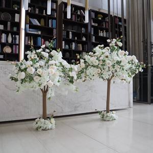 F237 nouveaux styles haut simulé japonais rouge fleur de <span class=keywords><strong>cerisier</strong></span> arbre fleur table centre de table arbre artificiel à <span class=keywords><strong>vendre</strong></span> - Product Image 6