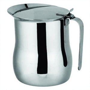 Mango y cubierta de tetera Popular Premium de acero inoxidable Espejo de forma única Infusor de té de manzana único - Product Image 1