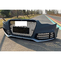 Kit carrosserie pour voiture, pare-chocs avant avec calandre en nid d'abeille pour Audi A5 S5 B8.5, mise à niveau au style RS5, 2013-2016, fourni par l'usine